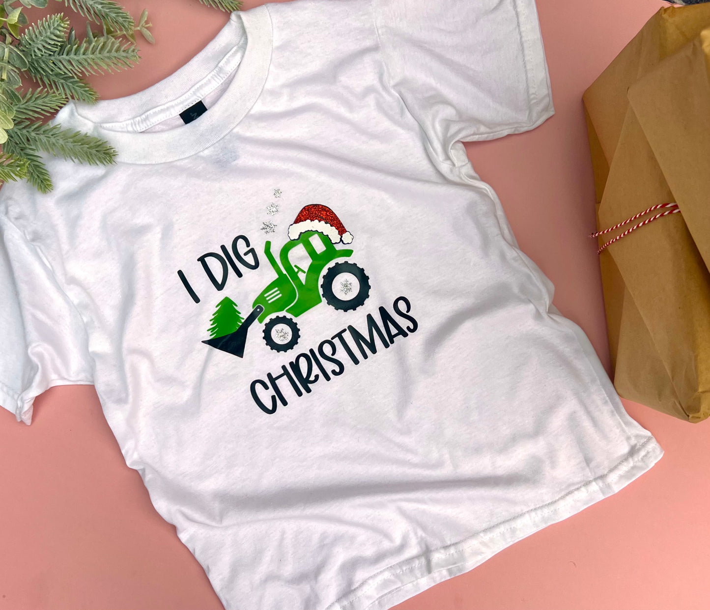 Dig Christmas Kids T-Shirt