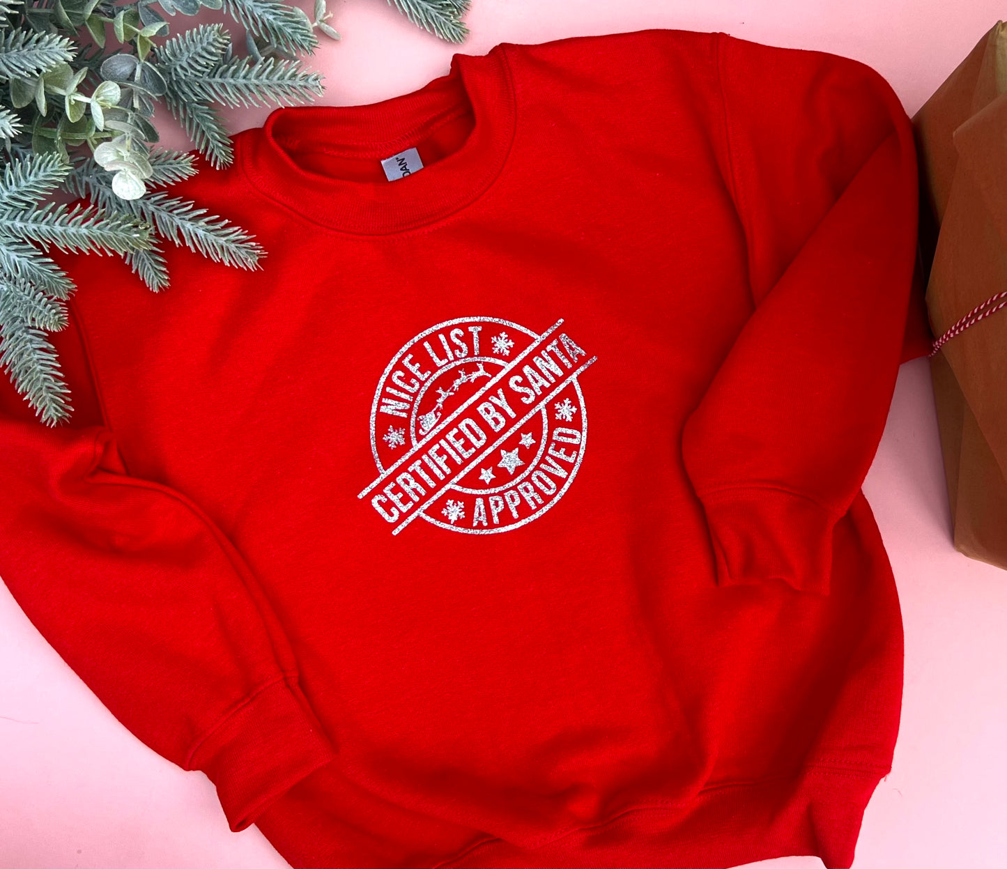 Nice List Kids Sweatshirt