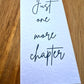 One More Chapter Bookmark