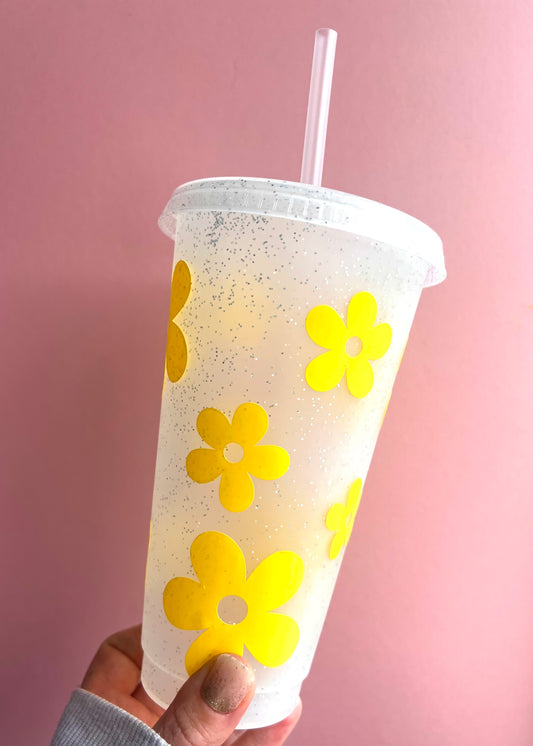 Buttercup Flower Cold Cup