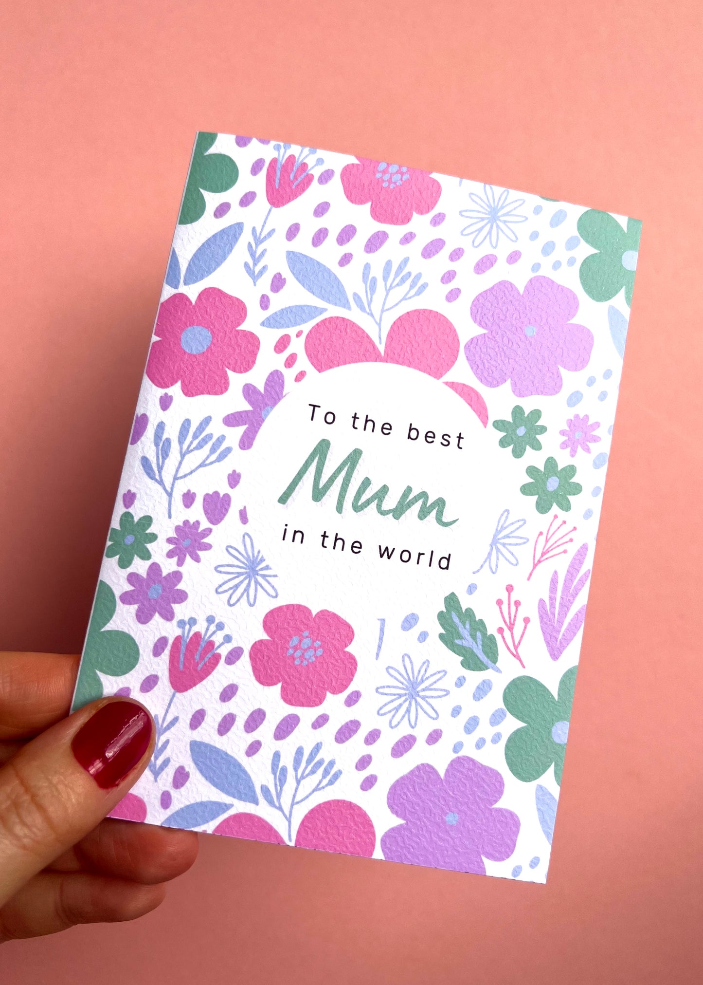 Best Mum Mother’s Day Greetings Card