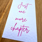 One More Chapter Bookmark