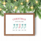 Personalised Family Stockings Print