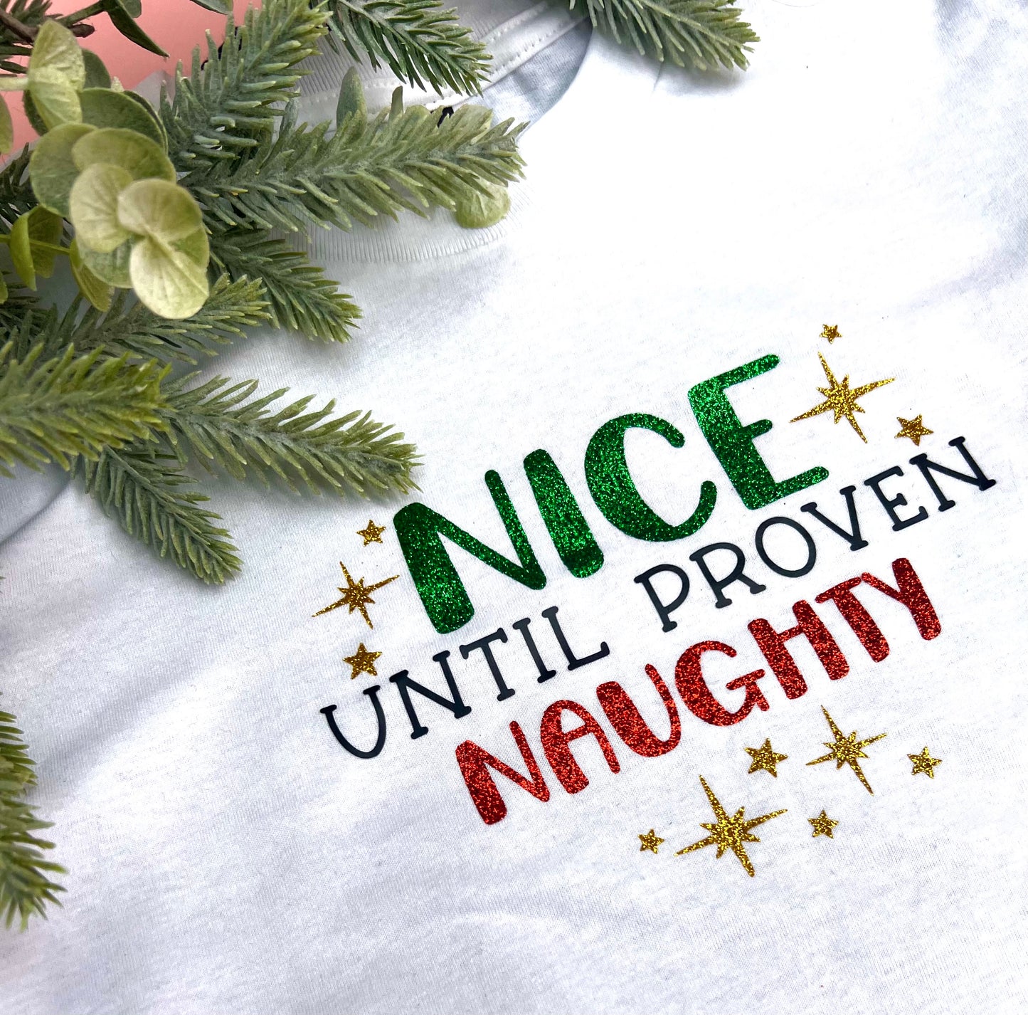 Nice Until Kids Christmas T-Shirt