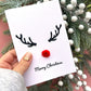 Rudolph Greetings Card