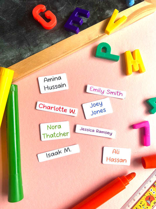 School Uniform Labels - Iron-on