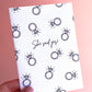 She Said Yes Engagement Greetings Card