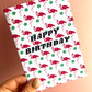 Flamingo Birthday Card