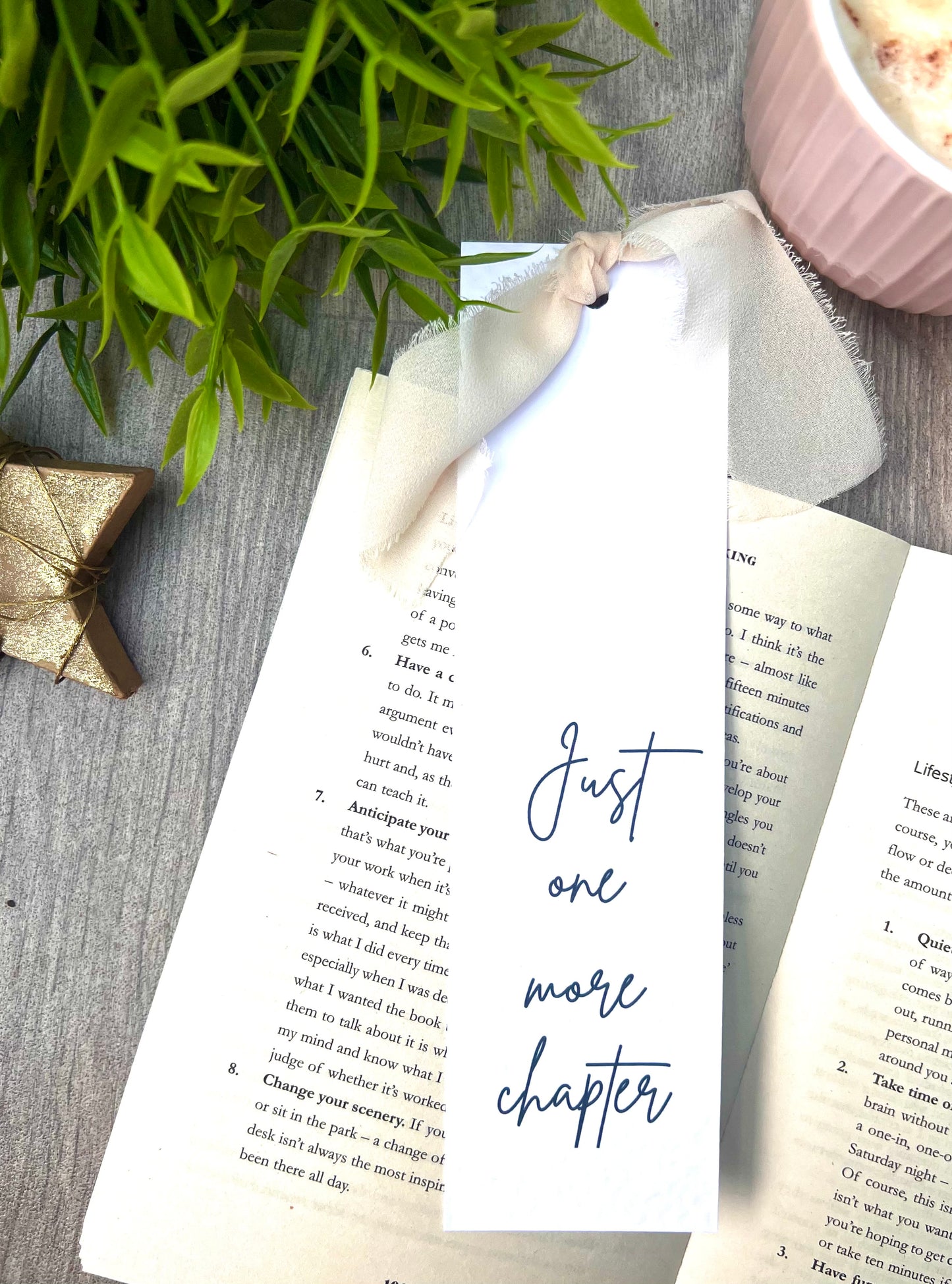 One More Chapter Bookmark