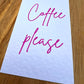 Coffee Please Bookmark