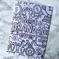 Colour Me Best Grandad Ever Card
