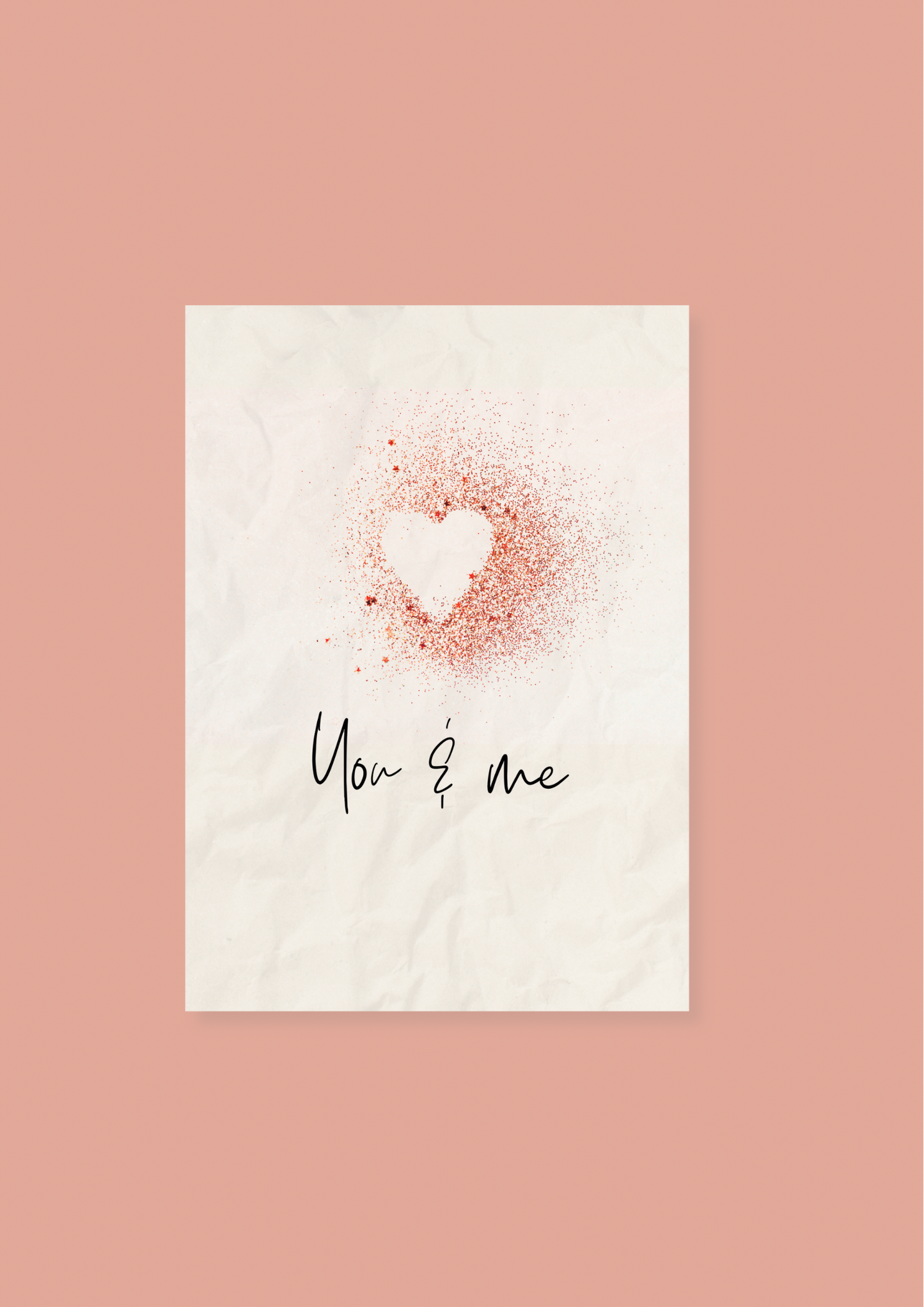 You & Me Print