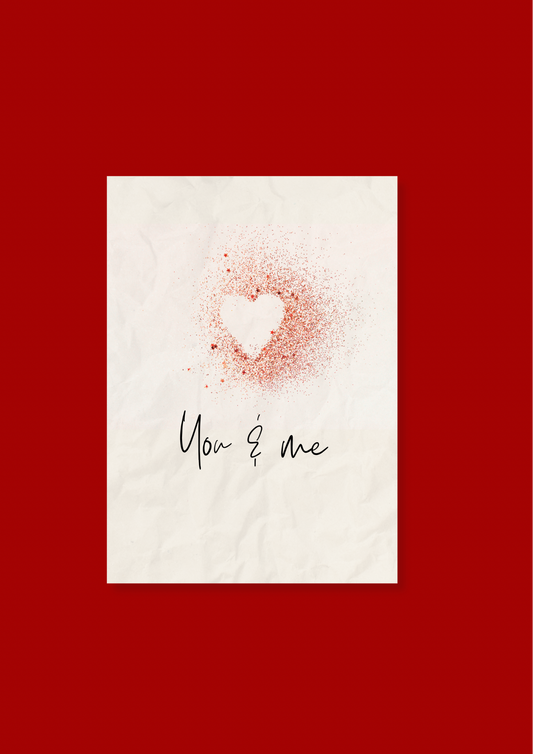 You & Me Print