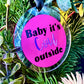 Holographic Quote Bauble