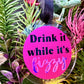Holographic Quote Bauble